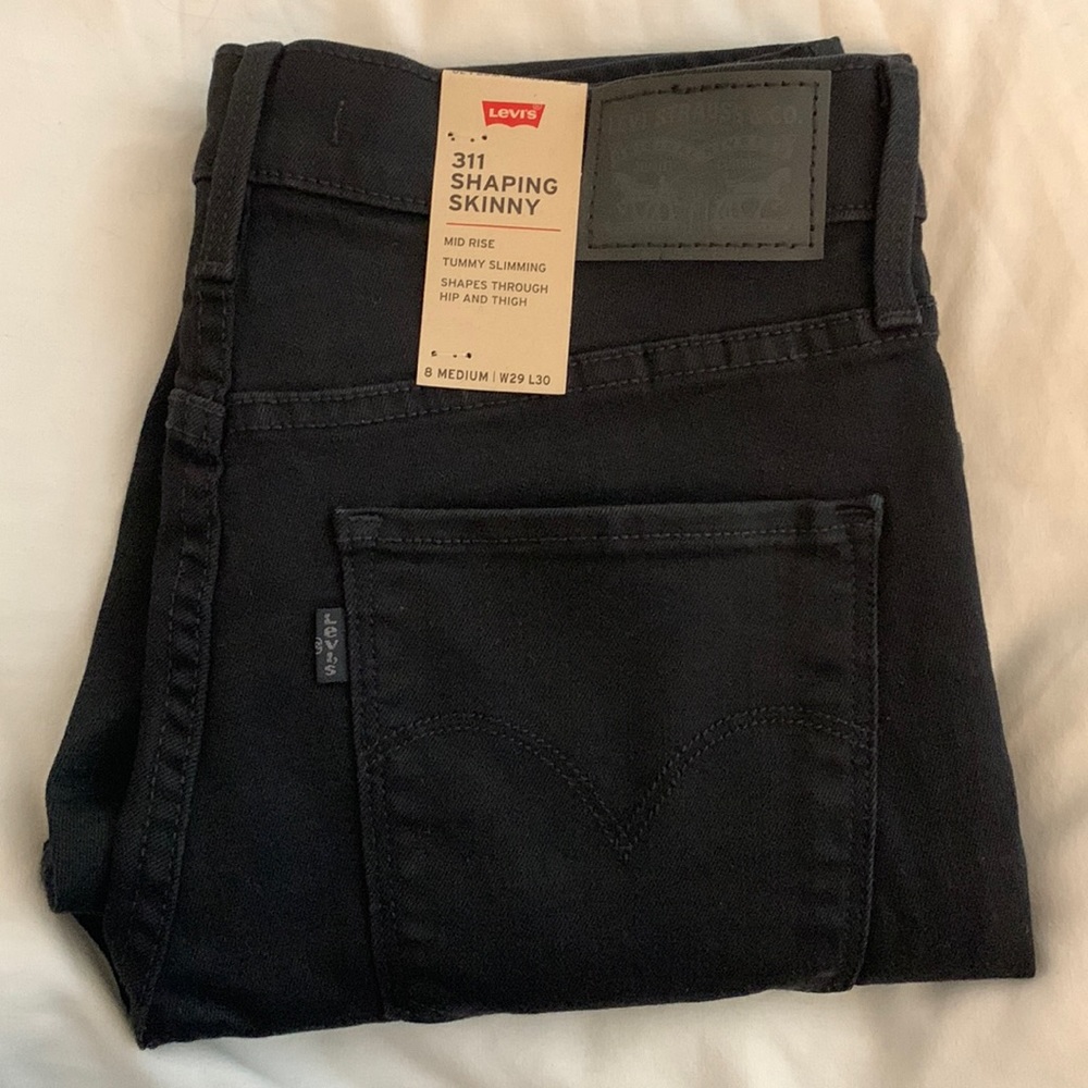 Levi’s 311 Shaping Skinny Black Jeans
